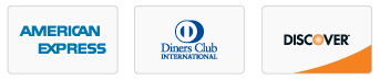American Express,Diners Club,ISCOVER